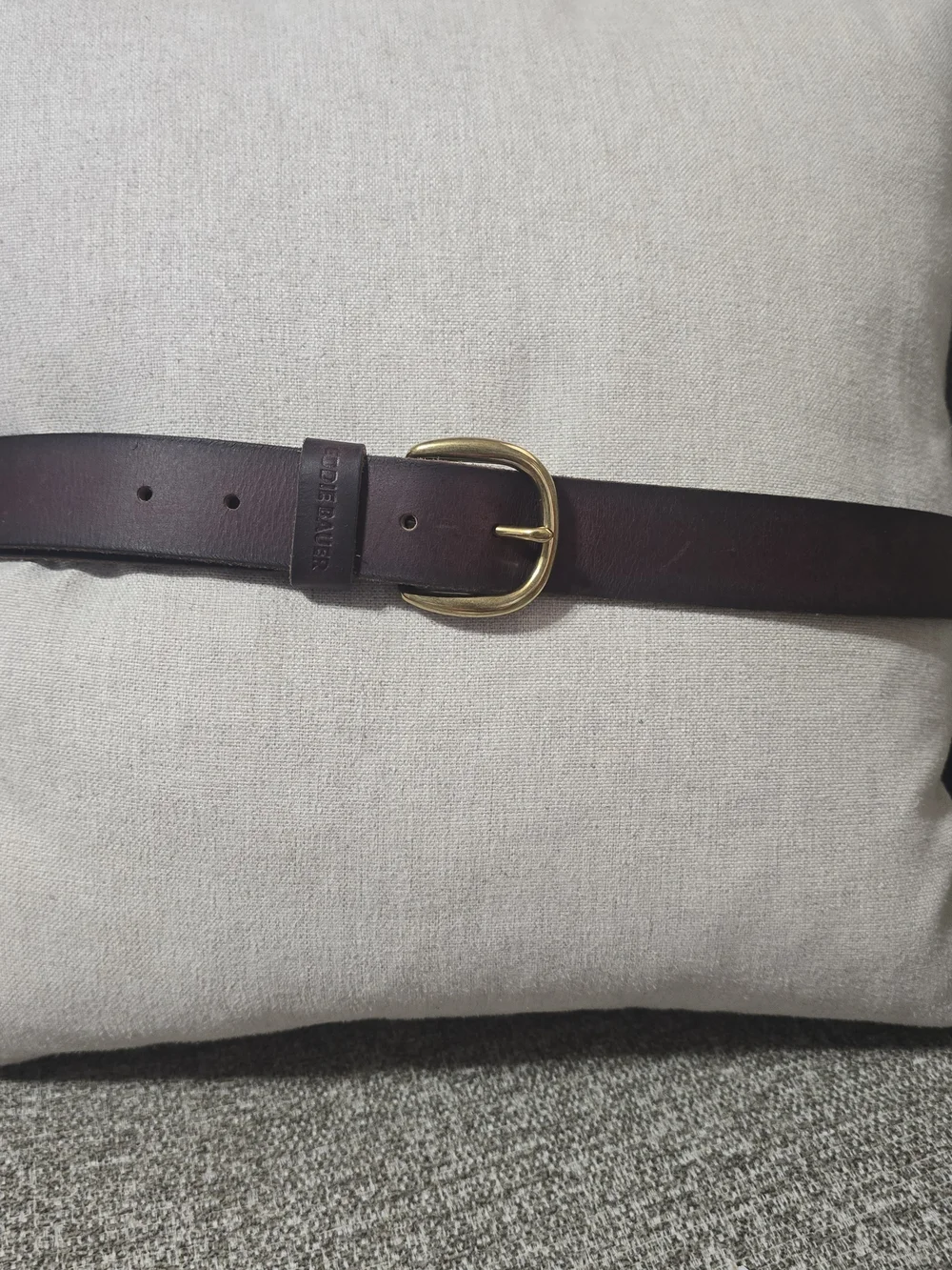 Eddie Bauer brown genuine